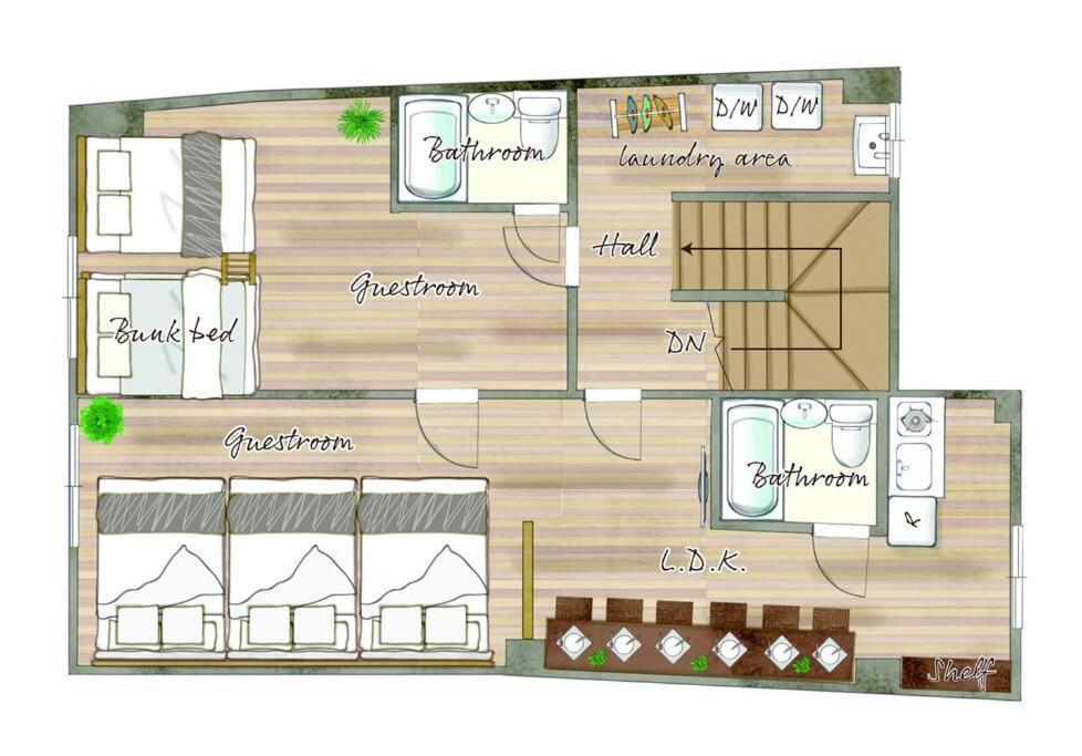Ikemune Bldg. 4F / Im4 Osaka Bagian luar foto